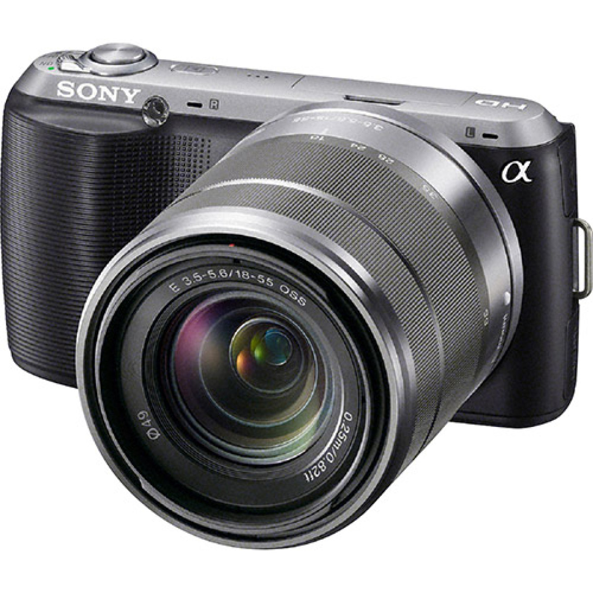 Sony - Câmera  Alpha Nex-C3 16.2 MP  LCD 3.0"  Panorâmica 3D  Lente 18-55mm - Pronta Entrega