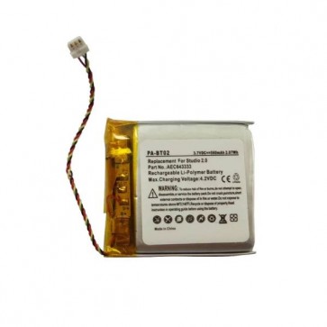 Bateria Substituição Replacement para fones de ouvido Beats Studio 2.0 - 3