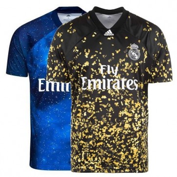 Camisa Futebol Adidas Real Madrid EA Sports Special Edition 2019 2020 - Azul - Preto