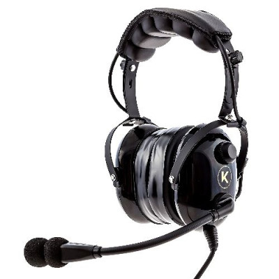 KORE AVIATION KA-1 Premium Gel Pilot Fones de ouvido para Aviação Headset 