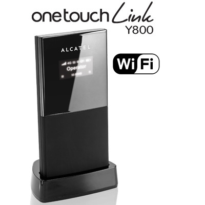 Alcatel OneTouch Link Y800 Z Mini Roteador Modem 4G LTE 3G  MIFI WIFI 100Mbps - Desbloqueado