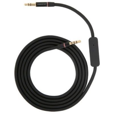 Replacement Cabo Cable MIC para Monster Beats Studio -  Black - Preto