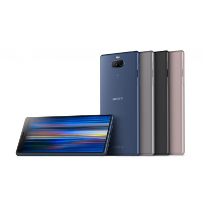 Smartphone Sony Xperia 10 I3113 I4193 LTE Tela 6" 21:9 3GB 4GB RAM 64GB ROM Snapdragon 630 Andropid 9.0 Dual SIM 