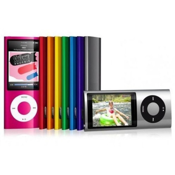 Media Player MP3 MP4 8GB 5th Generation 2" Camera Varias Cores estilo iPod Nano