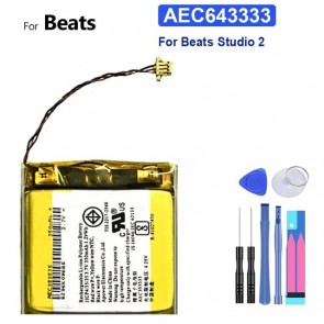 Bateria para fones de ouvido Beats Solo 2 Solo 3.0 Studio 2 Studio 2 Wireless