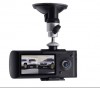 Dual Camera Automotiva Car DVR  X3000 GPS G-Sensor  Recorder Gravador Sensor Gravidade