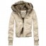 Jacket Coat Beige Bege Girl A&F Abercrombie & Fitch - Feminino 