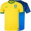 Camiseta Camisa Nike Brasil Brazil I e II 2020 2021 - Amarelo & Azul